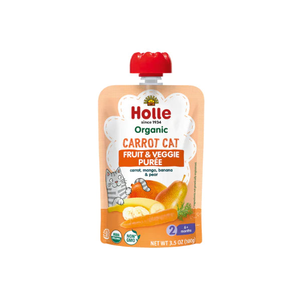 Holle - Puree Veg Cart Fruit - Case Of 2-6/3.5 Z - Cozy Farm 