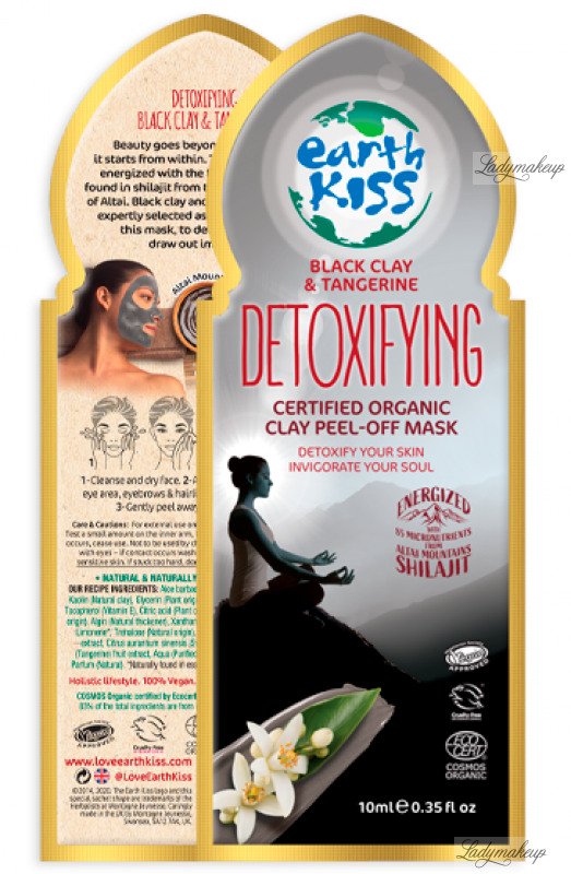 Earth Kiss Clay Mask Toning Peel Off - Case of 12 - 0.35 Oz - Cozy Farm 
