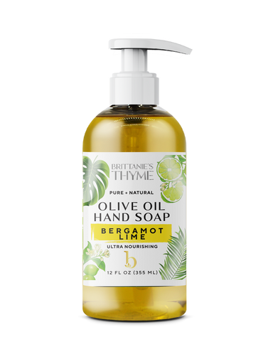 Brittanie's Thyme - Hand Soap Lq Brgmt Lime (Pack of 6-12 Flz) - Cozy Farm 