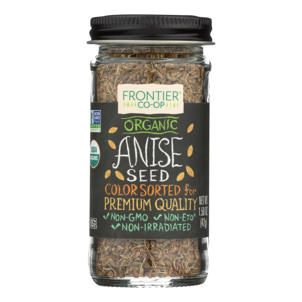 Frontier Natural Products Coop - Anise Seed Whole - 1 Each-1.50 Oz - Cozy Farm 