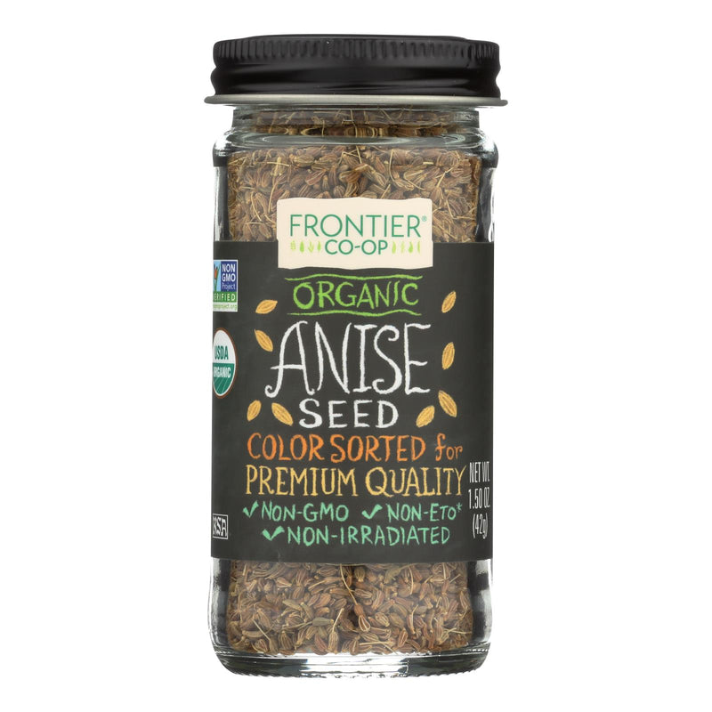Frontier Natural Products Coop - Anise Seed Whole - 1 Each - 1.50 Oz - Cozy Farm 
