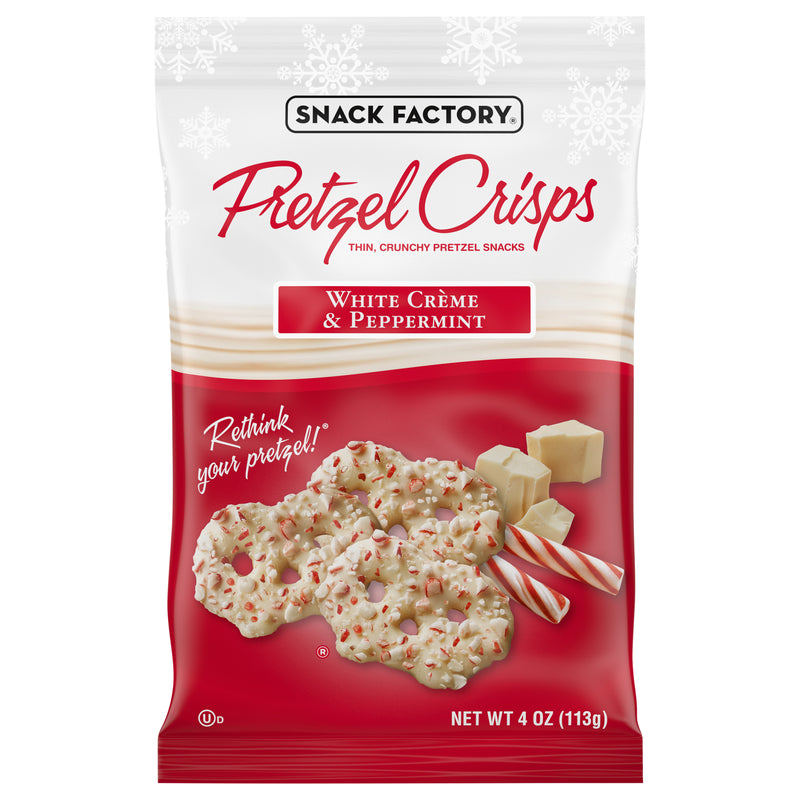 Pretzel Crisp - Thin Crunchy Pretzels Snacks - 4 Oz - Case of 12 - Cozy Farm 
