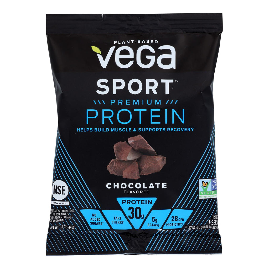 Vega Protein Mix - Chocolate - Case of 12 - 1.6 Oz. - Cozy Farm 