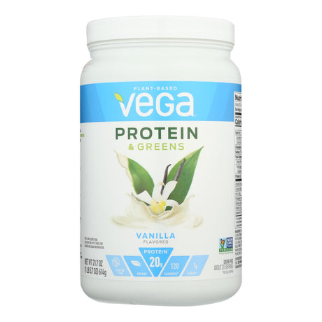 Vega Vanilla Protein & Greens -  1 Each - 21.7 Oz - Cozy Farm 