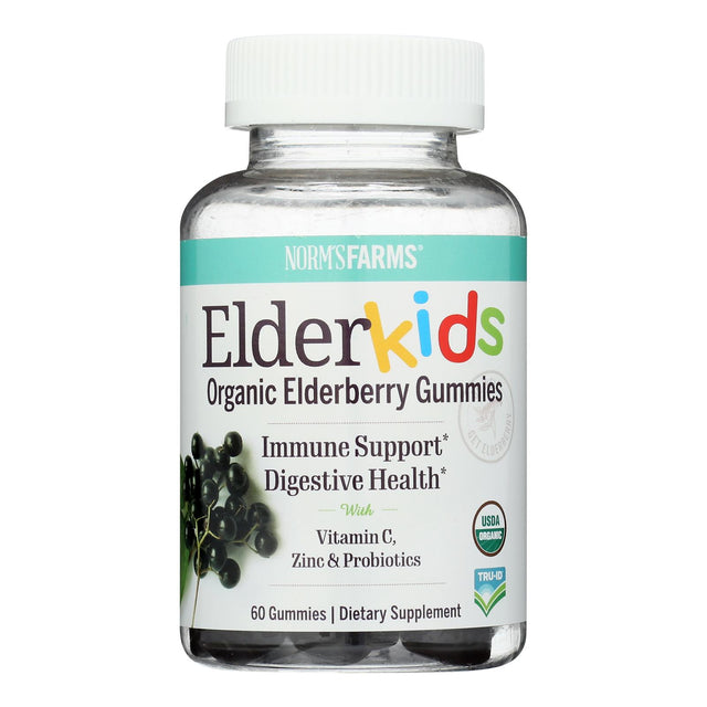 Norms Farms Gummy Elder Kids Probiotic Immune Support - 60 Count - Cozy Farm 