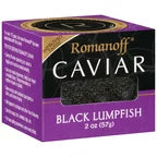 Romanoff Black Lumpfish Caviar, 2 ounce -- 12 per case - Cozy Farm 