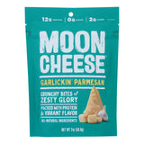 Moon Cheese Garlickin Parmesan Cracker Snacks - 12 Pack - 2 Oz Each - Cozy Farm 