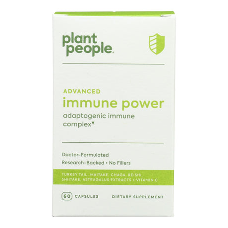 Plant People Immune Power with 60 Capsules - Cozy Farm 