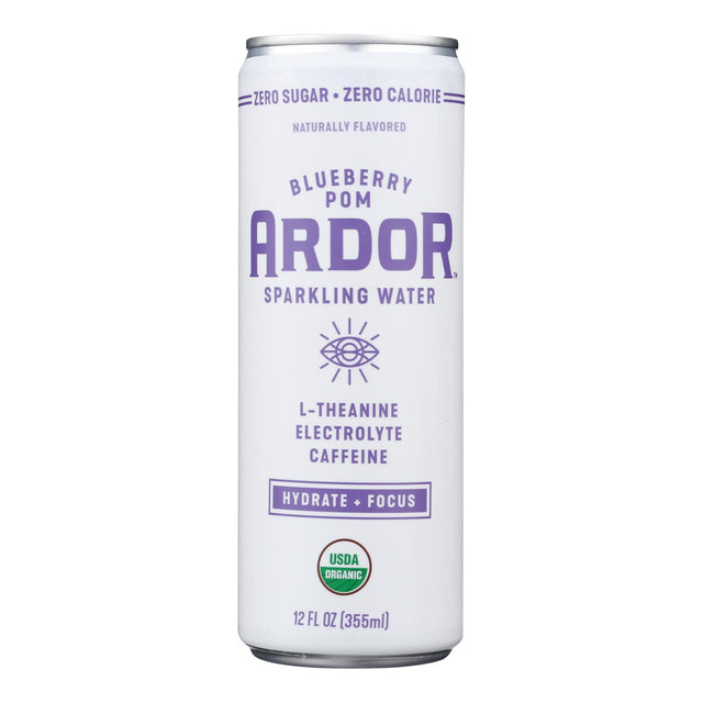 Ardor Sparkling Water - 12 Pack of 12 oz. Cans - Cozy Farm 