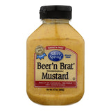 Silver Spring Squeeze Mustard Beer Brat, 9.5 Oz, Case of 9 - Cozy Farm 