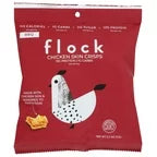 Flock Chip Chicken Skin BBQ - 8-Pack 2.5 oz Each - Cozy Farm 