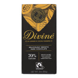 Divine Dark Chocolate Bar 70% Cocoa - Case of 12 - 3 Oz Each - Cozy Farm 