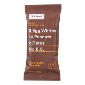 RXBAR Chocolate Peanut Butter Protein Bar - 1.83 Oz. (Case of 12) - Cozy Farm 