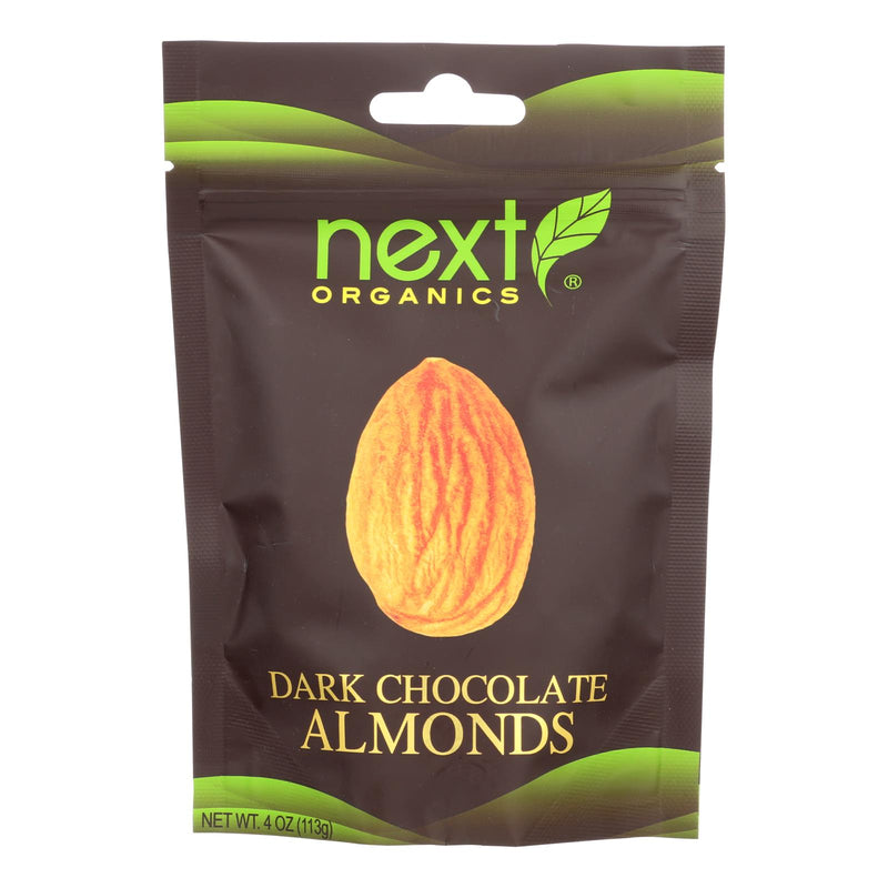 Next Organics Organic Dark Chocolate with Almonds (4 Oz., Case of 6) - Cozy Farm 