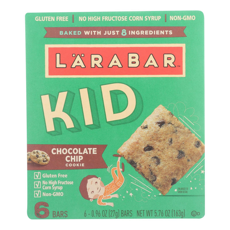 Larabar Kid's Chocolate Chip Cookie Bar, Pack of 8, 6/0.96 oz - Cozy Farm 