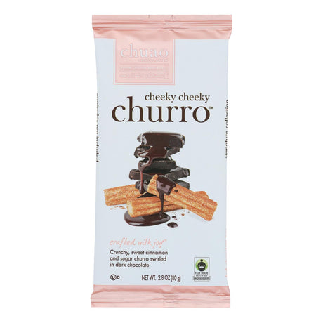 Chuao Chocolatier Cheeky Cheeky Churro Chocolate Bar, Case of 12 - 2.8 oz - Cozy Farm 