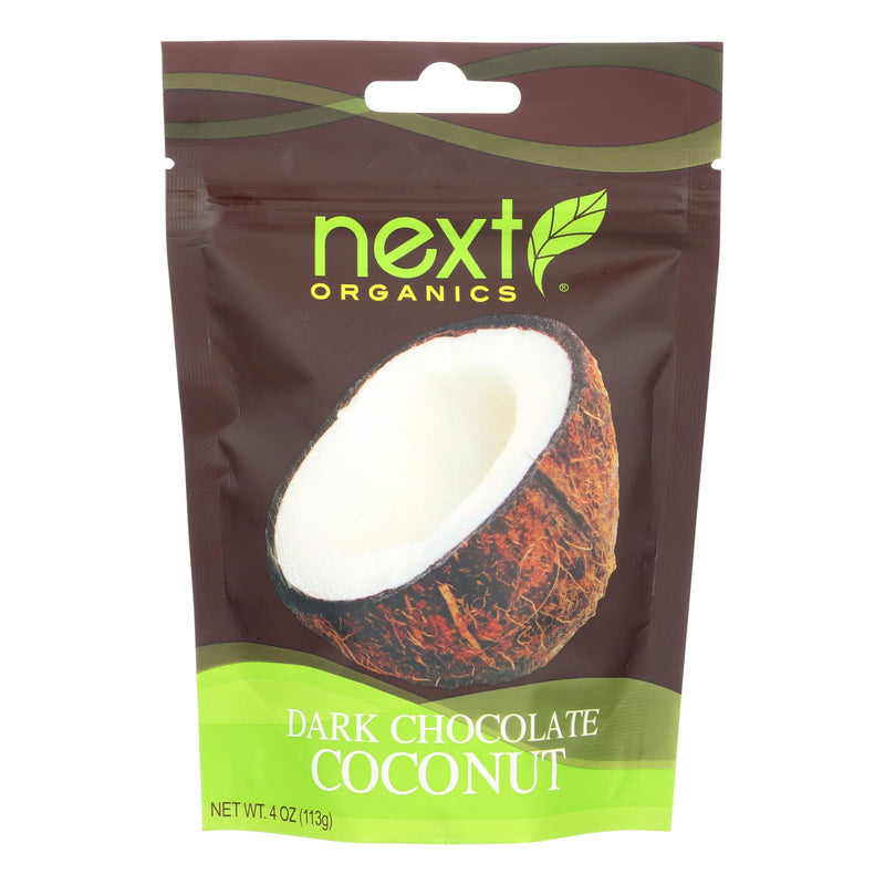 Next Organics Dark Chocolate Coconut 4 Oz. Case of 6 - Cozy Farm 