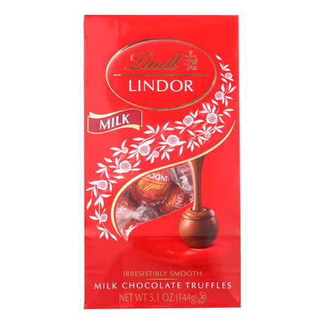 Lindt Swiss Milk Chocolate Truffles, Individually Wrapped - 5.1 Oz Bag (Pack of 6) - Cozy Farm 