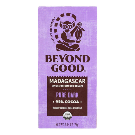Madecasse Premium Madagascar Dark Chocolate - Case of 12 - 2.64 Oz. Bars - Cozy Farm 