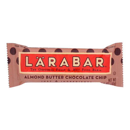 Larabar - Original Fruit And Nut Bar - Almond Butter Chocolate Chip - Case Of 16 - 1.6 Oz. - Cozy Farm 