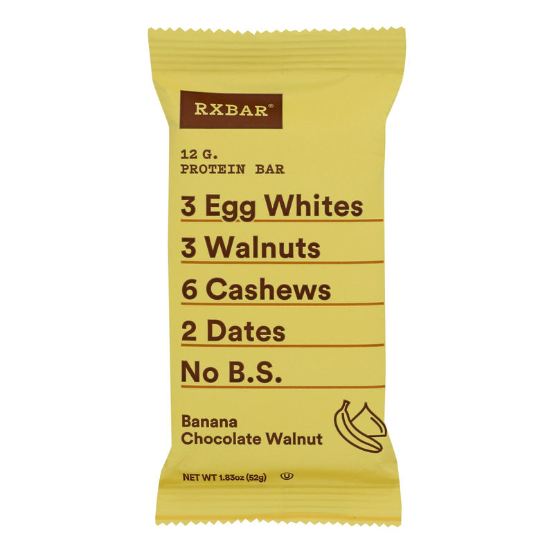 Rxbar - Protn Bar Ban Chocolate Walnt - Case Of 12 - 1.83 Oz - Cozy Farm 