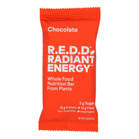 Redd Chocolate Energy Bars - 12-Count Pack for Sustained Energy and Rich Flavor - Cozy Farm 