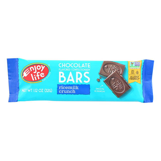 Enjoy Life Ricemilk Crunch Dairy-Free Chocolate Bar, Boom Choco Boom, 1.12 Oz, Case of 24 - Cozy Farm 
