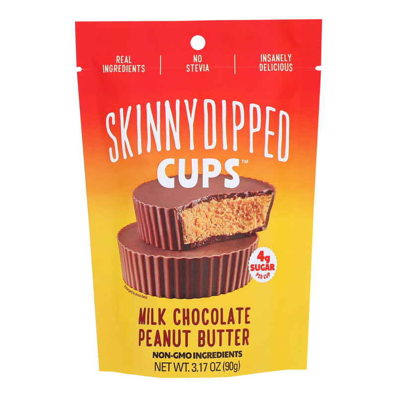 Skinnydipped Peanut Butter Cup Milk Chocolate - 3.17 Oz - Case of 10 - Cozy Farm 