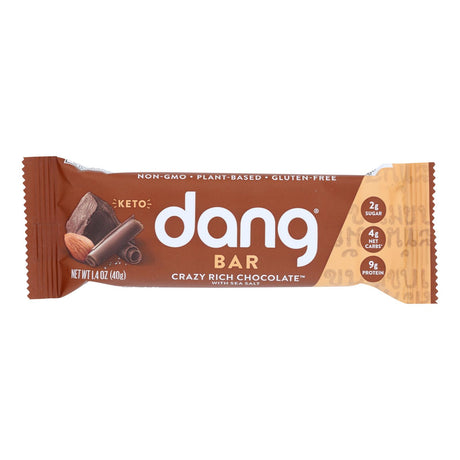 Dang Bar Chocolate Sea Salt - Case of 12 - 1.4oz - Cozy Farm 