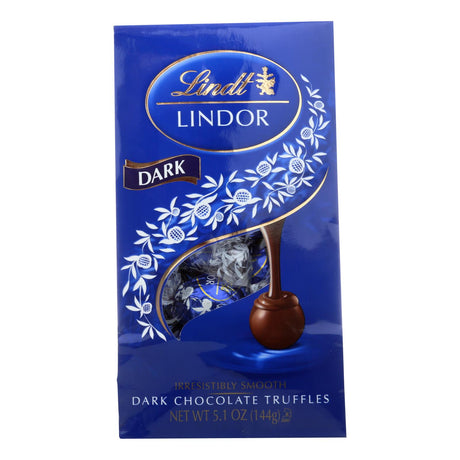 Lindt Truffles: Dark Chocolate Indulgence, 6-Bag Case of 5.1 Oz Each - Cozy Farm 