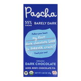 Pascha 55% Cacao Chocolate Bar - Case of 10 - 2.82 Oz - Cozy Farm 