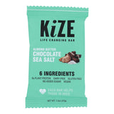 Kize Concepts Energy Bar: Almond Chocolate Sea Salt, 1.5 Oz, Pack of 10 - Cozy Farm 