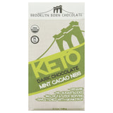 Brooklyn Born Chocolate - Keto Energy Bar - Mint Caco - Case of 12 - 2.1 Oz - Cozy Farm 