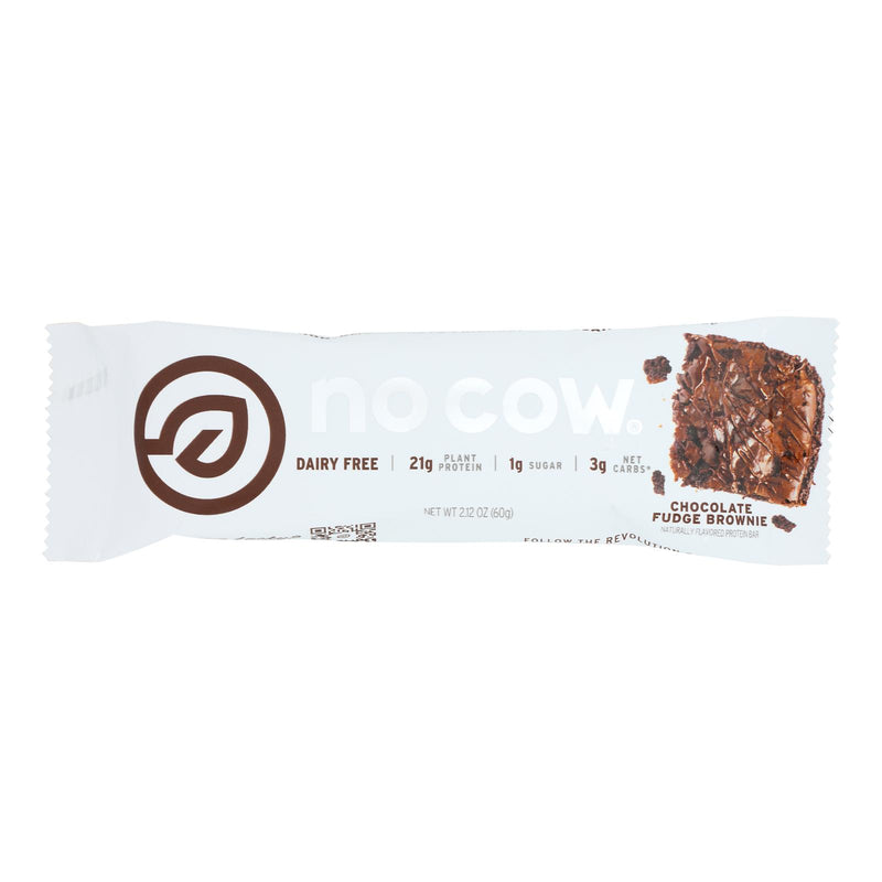D's Natural No Cow Bar In Chocolate Fudge Brownie  - Case Of 12 - 2.12 Oz - Cozy Farm 