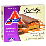 Atkins Endulge Chocolate Caramel Mousse Bars - 5 Pack (1.3 oz Bars) - Cozy Farm 