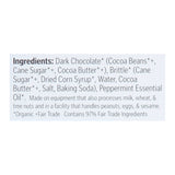Theo Organic Chocolate Bar - Peppermint Crunch - 70% Dark - 2.8 Oz - Cozy Farm 