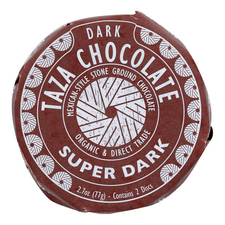 Taza Chocolate Organic Mexicano Super Dark Chocolate Discs, 2.7 Oz - Cozy Farm 