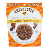 Undercover Quinoa Crispy Quinoa Milk Chocolate - Case of 12 - 2 Oz - Cozy Farm 