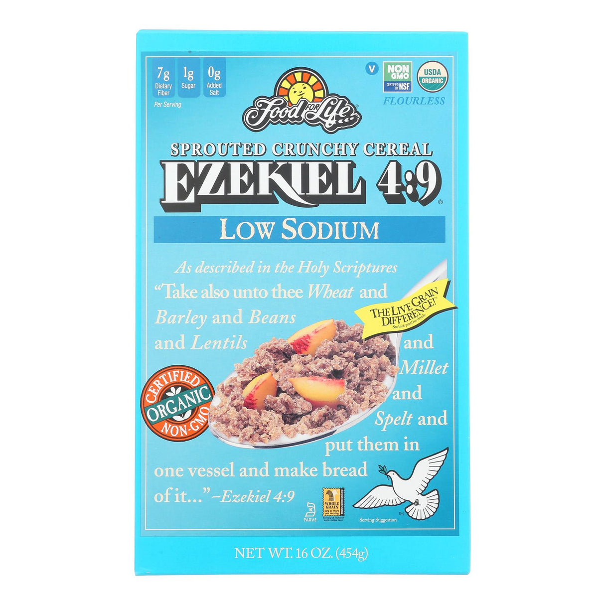 Food For Life Ezekiel 4:9 Sprouted Grain Low Sodium Bread - 6 Pack - 16 Oz - Cozy Farm 