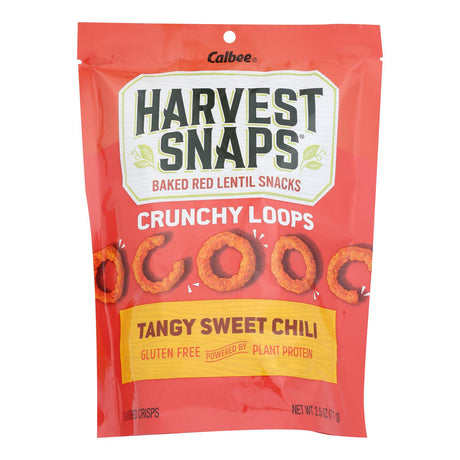Harvest Snaps Crunch Loops Sweet Chili 2.5oz, Pack of 12 - Cozy Farm 