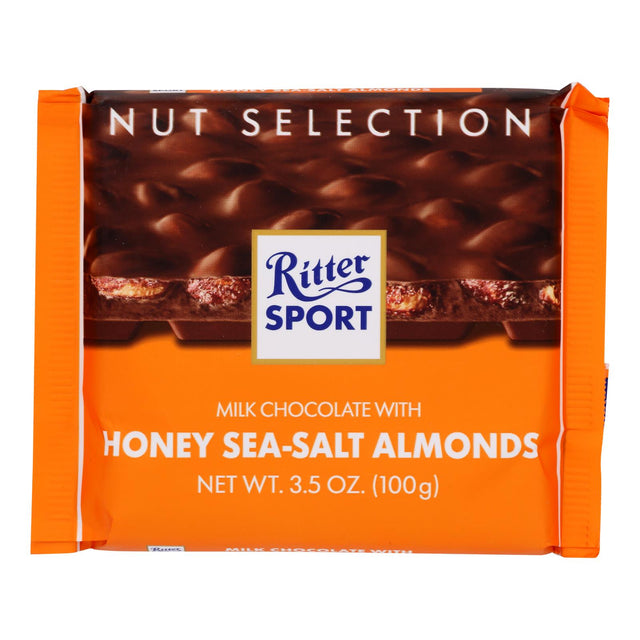 Ritter Sport Honey Salt Almonds Milk Chocolate - 11 - 3.5 oz - Cozy Farm 