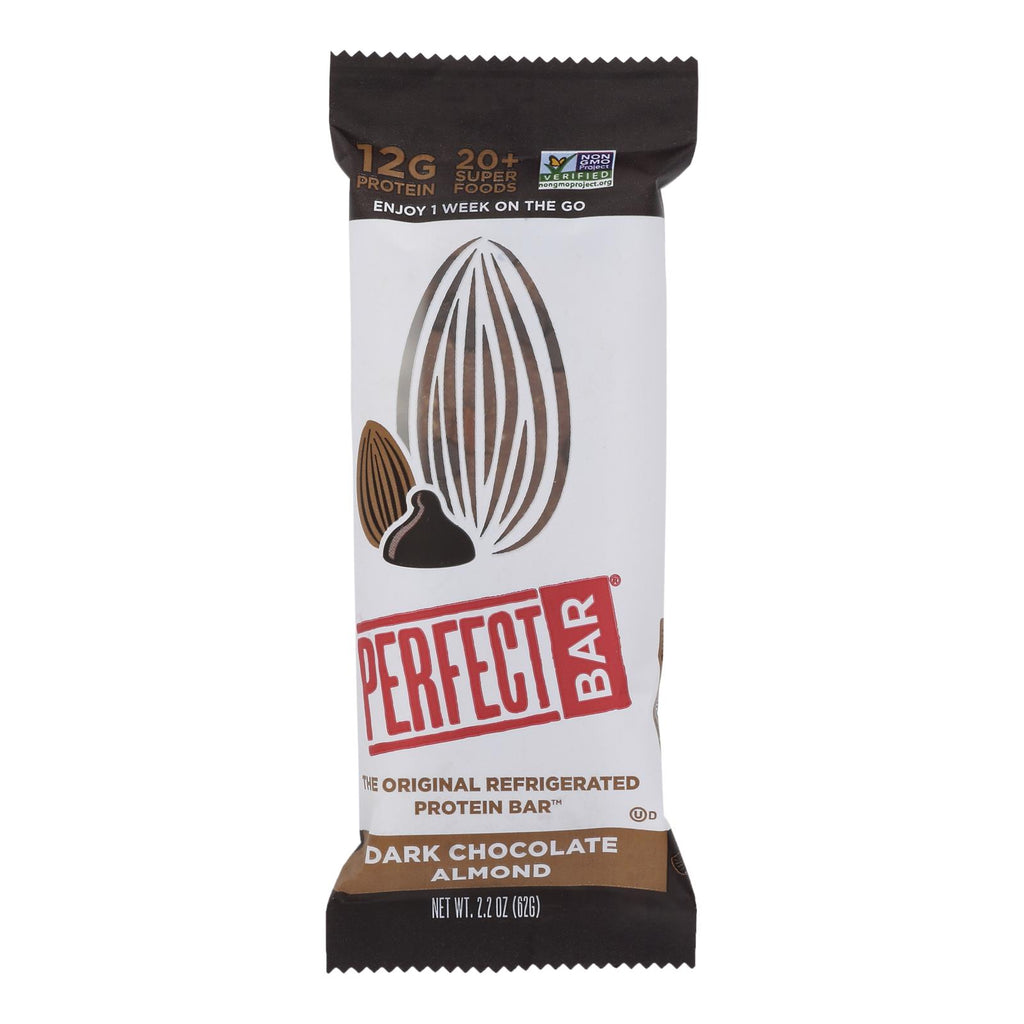 Perfect Bar Dark Chocolate Almond - Case of 8 - 2.2 Oz - Cozy Farm 
