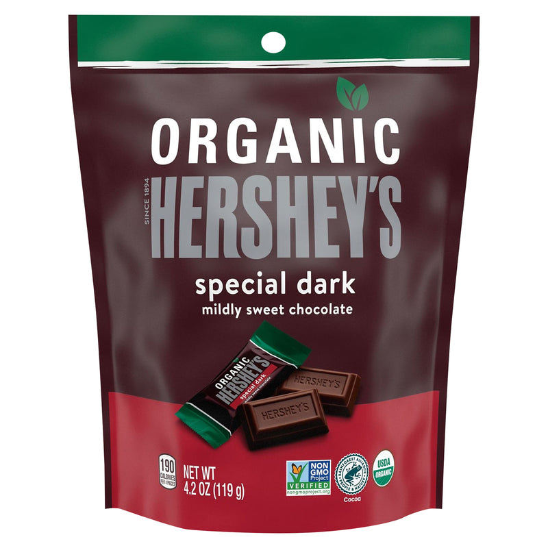 Hershey Chocolate Mini Bars Dark - 4.2 Oz, Case of 8 - Cozy Farm 