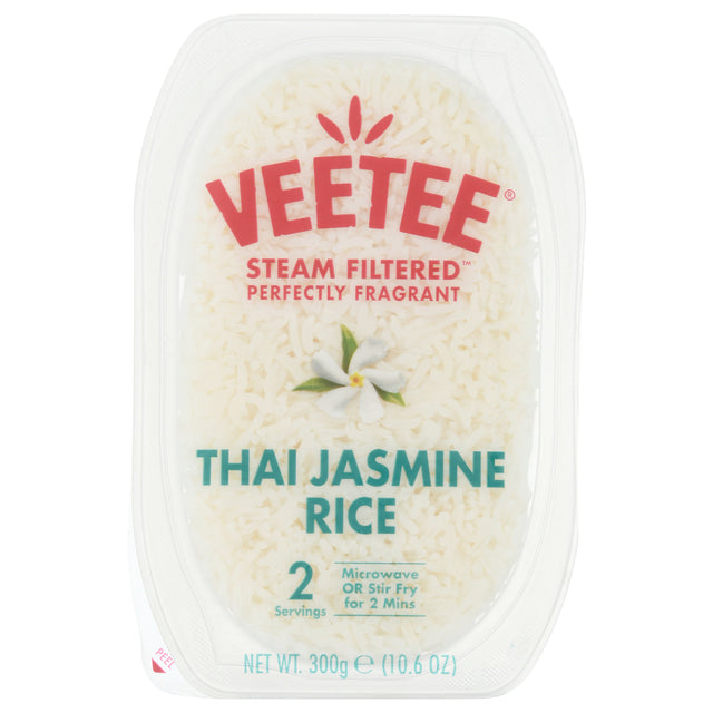 Veetee Thai Jasmine Rice - Case of 6 - 10.6 Oz. - Cozy Farm 