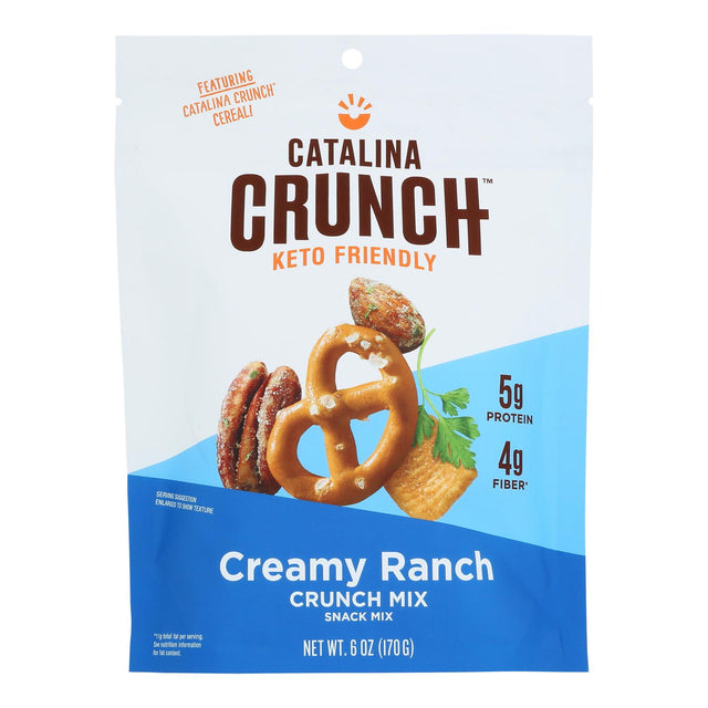 Catalina Crunch Creamy Ranch Crunch Mix - 5.25 Oz (Pack of 6) - Cozy Farm 