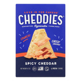 Cheddar Splendor: Cheddies Spicy Cheddar Crackers - 25.2 Oz Bulk Box - Cozy Farm 