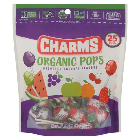 Charms Pops Original Assorted, 4.49 Oz (Case of 6) - Cozy Farm 