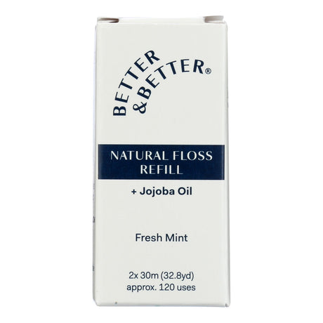 Better & Better Floss Fresh Mint Refill 2-Pack - Cozy Farm 