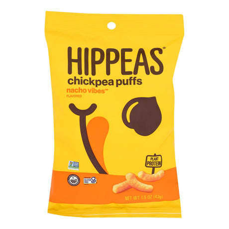 Hippeas Nacho Vibes Chickpea Puffs, 1.5 Ounce Pack (6-Pack) - Cozy Farm 