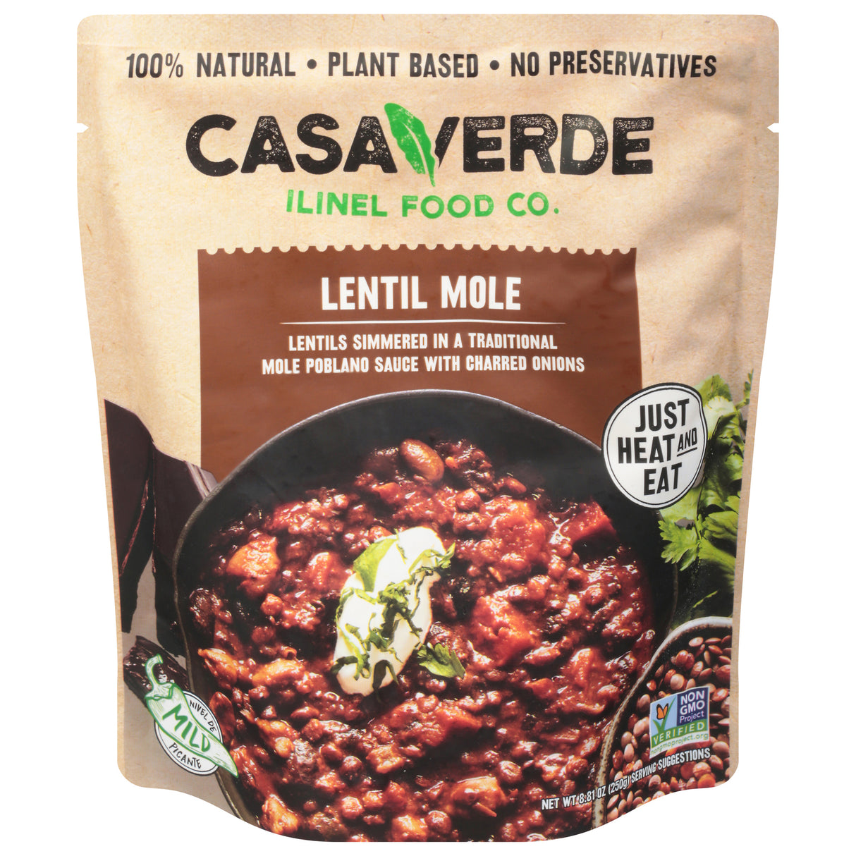 Casa Verde Lentil Mole, 8.81 Oz - Cozy Farm 